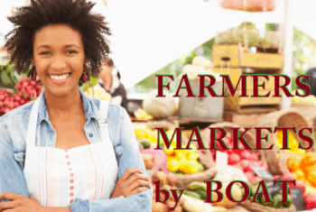Farmers Markets by Boat